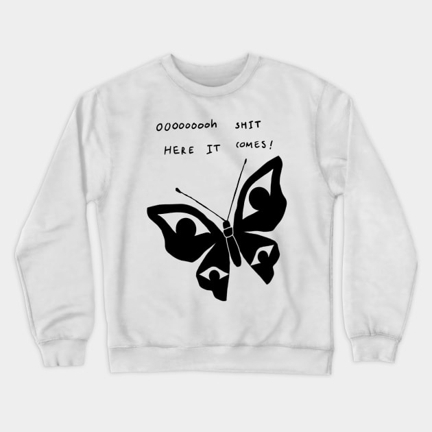 Edgy slogan that boosts your self confidence Crewneck Sweatshirt by RockPaperScissors